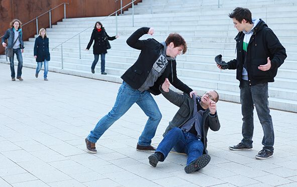 Körperverletzung in der Öffentlichkeit